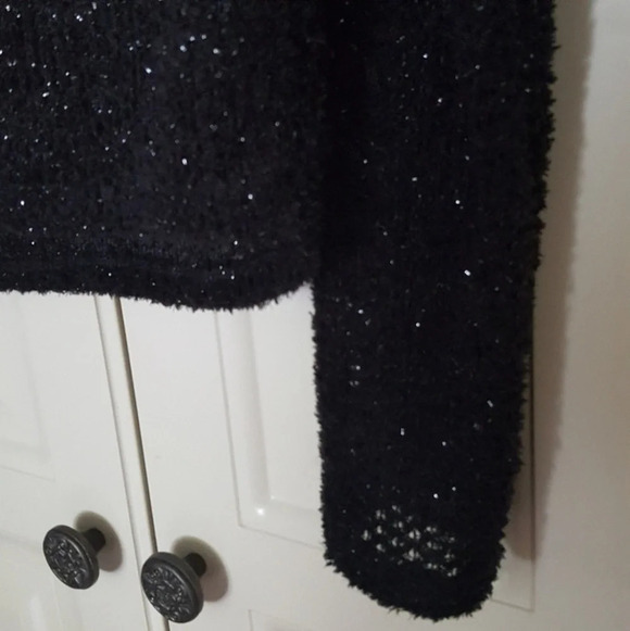 H&M Sparkly Soft Dressy Holiday Party Sweater - Picture 3 of 7